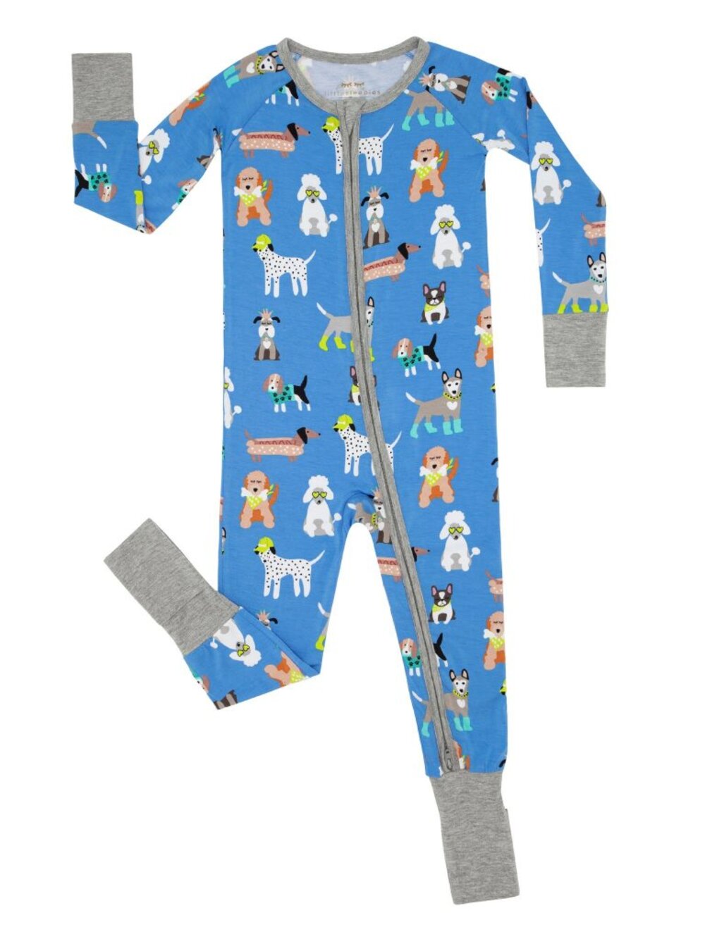 Little Sleepies Dapper Dogs Zippy 0-3 Months